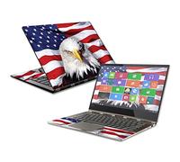 MightySkins Skin For Lenovo Yoga 920-13IKB - America Strong | Protective, Durable, and Unique Vinyl Decal wrap cover | Easy To Apply, Remove, and Change Styles | Made in the USA