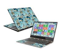 MightySkins Skin For Lenovo Yoga 920-13IKB - Island Fish | Protective, Durable, and Unique Vinyl Decal wrap cover | Easy To Apply, Remove, and Change Styles | Made in the USA