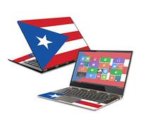 MightySkins Skin For Lenovo Yoga 920-13IKB - Puerto Rican Flag | Protective, Durable, and Unique Vinyl Decal wrap cover | Easy To Apply, Remove, and Change Styles | Made in the USA