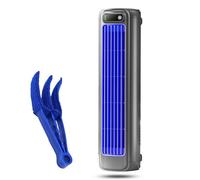 Migilife Cooling Ace, Sherum Coldeez Libiyi Imwing Glosrity Olygee Cooling Ace, Usb Rechargeable Air Cooler Fans for Rooms, Desktop Portable Tower Fan with Three Speed (Gray)