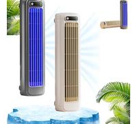 Migilife Cooling Ace,sherum/Shirem/Libiyi Cooling Ace,Portable Air Conditioner,Desktop Portable Air Conditioner CoolingFan Quiet With 3 Speeds (2PCS-A)