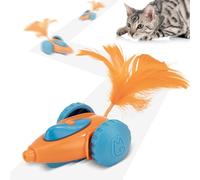 Migipaws cat Toy, Automatic Interactive Migicar Toy Like a Mouse, Intelligent Programme, Rechargeable Kitten Toy