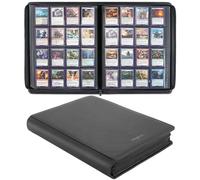 Migitec 16-Pocket Binder for 1280 Trading Cards, Ringless Album with 20 Double Sided and Side-Loading Pages, Compatible with MTG, Sport Cards and other Standard Collectible Cards