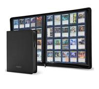 Migitec 20-Pocket Zipper Binder for 2400 Trading Cards, Ringless Album with 60 Side-Loading Sleeve Pages, Compatible with MTG, TCG, Baseball, Basketball, Football Sport Cards and Other Standard Cards