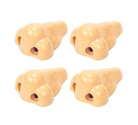 Mignon Pencil Tail, Pencil Tail for Kids, Funny Portable Booklet | Funny Shape Pencil Tail in Double Hole Nose Shape, Students Supply for Homeschool