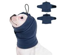 MIGOHI Dog Ear Muffs Noise Protection, Lightweight No Flap Ear Wraps for Dogs Hematoma, Anxiety Relief &Noise Cancelling Dog Headphones for Fireworks,Thunder, Separation, Car Ride, Dryer, Blue M