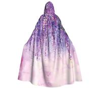 Migpkd Floral Ivy Blossoms Tree Halloween Hooded Cloaks Witch Robe Cloaks Hooded Robe Cloak For Adult Cape Cosplay Costume