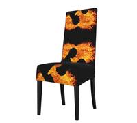 Migpkd Heart Love Chair Covers For Dining Room Stretch Chair Cover Washable Chair Covers For Home Or Party