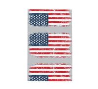 Migpkd Stars And Stripes Kitchen Dish Towels Vintage Waffle Weave Kitchen Towels Hand Towels For Bathroom