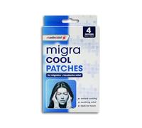MigraCool Headache & Migraine Relief Patches - Cooling Gel Pads for Soothing Pain - Drug-Free, Instant Cooling Therapy - 8 Pack for Adults - Safe, Gentle & Easy to Use