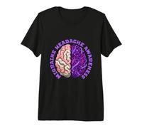 Migraine Headache Awareness Premium T-Shirt