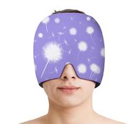Migraine Ice Head Wrap Cold Hat Reusable Head Ice Pack for Headache Hat Cold Compression Migraine Relief Cap for Tension, Stress, Sinus, Puffy Eyes, Hot/Cold Therapy & Stress Relief Gifts