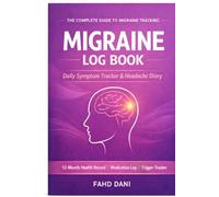 Migraine Log Book: Complete Symptom Tracker & Headache Diary - 12-Month Health Record for Chronic Migraine Sufferers
