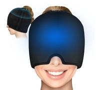 Migraine Mask Cap, 360° Migraine Relief Gel Cap, Cold Therapy Relief, Reusable, Cold or Warm - Migraines, For Migraines and Tension Relief