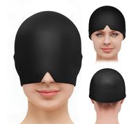 Migraine Relief Cap,30% Thicker Headache Relief Cap 2X Cooling Gel ice Pack for Head for Migraine,Hangover,Facial Pain Gifts for Women Men