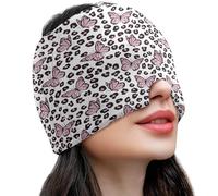 Migraine Relief Cap,Headache Relieve Cap,Reusable Gel Ice Head Wrap Cap for Tension,Stress,Hangover & Puffy Eyes.