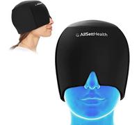 Migraine Relief Cap, Ice Head Wrap | Headache Relief Migraine Hat | Hot and Cold Therapy for Puffy Eyes, Tension, Sinus and Stress Relief