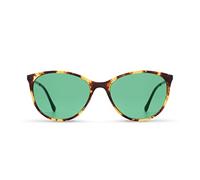 Migraine Relief Glasses by MigraLens | For Chronic Light Sensitivity | Liberty Women's Style, Tortoiseshell Frame, Green Lenses