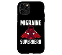 Migraine Superhero Survivor Warrior Fighter Case for iPhone 11 Pro