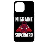Migraine Superhero Survivor Warrior Fighter Case for iPhone 13 Pro Max