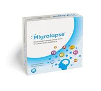 Migralapse Complete Nutritional Support for Migraine Sufferers | 60 Capsules | High-Strength Vitamin B2, Magnesium & CoQ10 Complex | Premium Quality