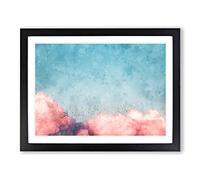Migrating Birds Painting Modern Art Framed Print | A2 Black Framed Wall Art | Ready to Hang | Modern Historical Picture | Living Room Bedroom Lounge Office
