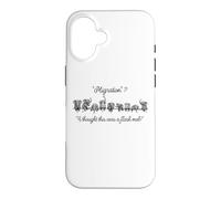 Migration Flash Mob s Funny Elephant s Bird Watching Joke Case for iPhone 16