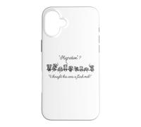 Migration Flash Mob s Funny Elephant s Bird Watching Joke Case for iPhone 16 Plus