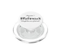 Migration Flash Mob s Funny Elephant s Bird Watching Joke PopSockets PopGrip for MagSafe