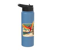 Migration Jamaica Parrot Stainless Steel Insulated Water Bottle