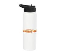 Migration Logo Stainless Steel Insulated Water Bottle