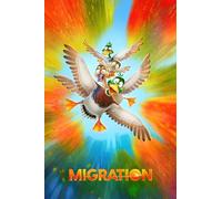 Migration Movie Poster 2024 Print Unframed A5 A4 A3 A2 A1 Maxi Art Wall Art Home Decor Movies Cinema 2035 (A2-42 x 59.4cm)