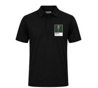 Miguel Angel Jimenez Golf Icon Frame Men's Polo Shirt - Black / M