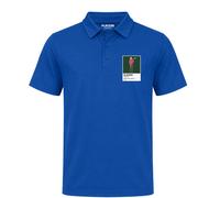 Miguel Angel Jimenez Golf Icon Frame Men's Polo Shirt - Blue / M