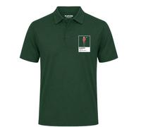 Miguel Angel Jimenez Golf Icon Frame Men's Polo Shirt - Bottle Green / M
