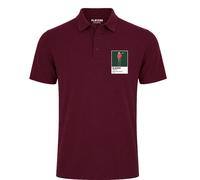 Miguel Angel Jimenez Golf Icon Frame Men's Polo Shirt - Burgundy / M