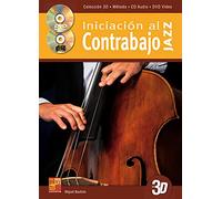 Miguel Bautista-Iniciación al contrabajo jazz en 3D Double Bass Book + CD + DVD