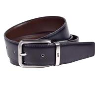 MIGUEL BELLIDO Classic Reversible Belt - Black/Brown (W36)