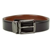 Miguel Bellido Classic Reversible Belt - Black/Medium Brown (W36)