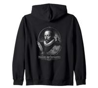 Miguel De Cervantes Literary Legacy For Readers Zip Hoodie