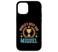 Miguel World's Best Dad Fathers Day Birthday Case for iPhone 12/12 Pro