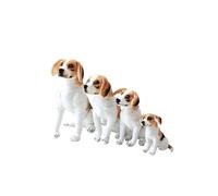 (Miguelu sitting, 40cm) Lifelike Stuffed Animal Dog Doll Plush Dalmatian Dog