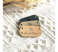 miguha 25 Pcs Personalized Sewing Tag For Clothing, Custom Hats Knits Tag With Logo Or Text, Sew On Label, Personalized Tags, Knit Labels, Product Tags, Custom Name, Handmade (40x20mm)