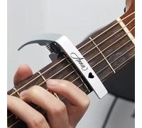 Miguha Custom Wooden/Metal Guitar Capo, Personalized Guitar Tuner Clamp, Key Trigger Capo For Acoustic Electric Musical Instruments