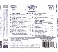 MIH LY MOSONYI: PIANO WORKS, VOL. 5: OPERA TRANSCRIPTIONS NEW CD
