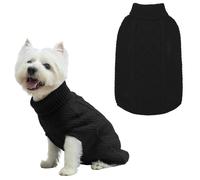 Mihachi Turtleneck Dog Sweater - Winter Coat Apparel Classic Cable Kni