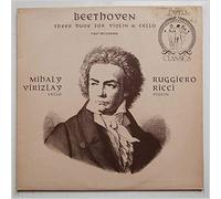 Mihaly Virizlay, Ruggiero Ricci - Beethoven: Three Duos For Violin and Cello [LP]