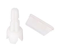 MIHAUS 2 Pieces Replacement Parts Compatible with Baby Brezza FRP0046 Formula Pro Advanced Axle Stem with Rubber Blade (attach to Locking Cover)