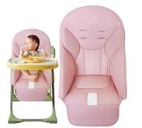 Mihauuke Baby Dining Chair, PU Leather for Baby Dining Chair - High Chair Cushion Pad, Light and Breathable, Multifunctional Baby High Chair for All Kinds of Baby Dining