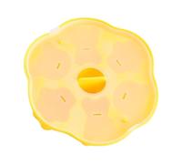 Mihauuke Bear Cake Mold - Making Baking Tray Moulds with 6 Cavities - Bear Fondant Molds,for Making Candy Cookie Decoration Cupcake Topper Clay Resin Epoxy Gum Paste Home Kitchen